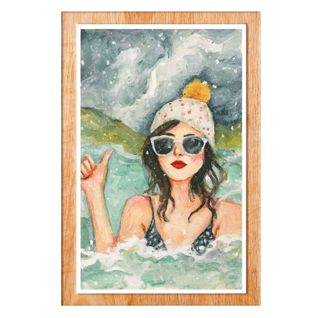 ‘I’m OK’ Wild Swim Wall Art