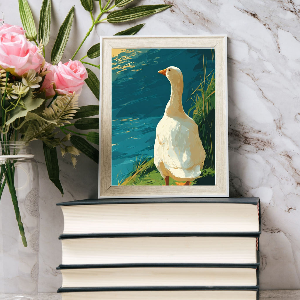 Gazing Goose Wall Art