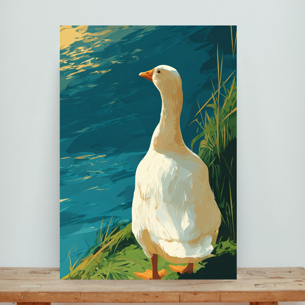 Gazing Goose Wall Art