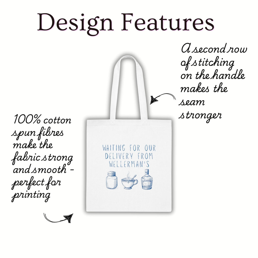 ‘Waiting for the Wellerman’ Cotton Tote Bag
