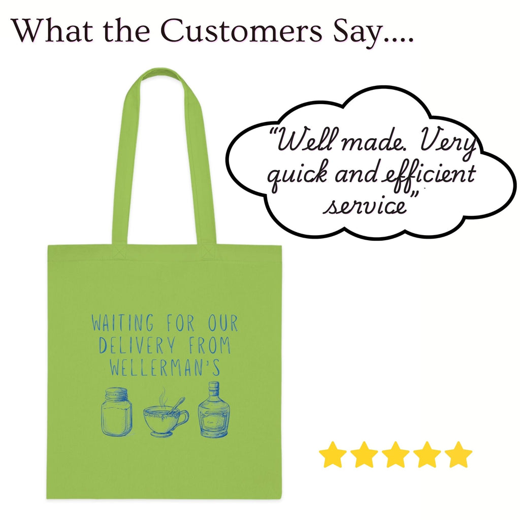 ‘Waiting for the Wellerman’ Cotton Tote Bag