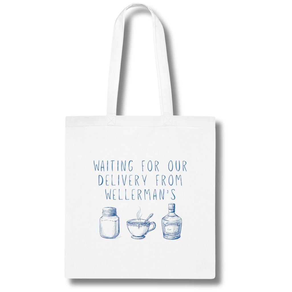 ‘Waiting for the Wellerman’ Cotton Tote Bag