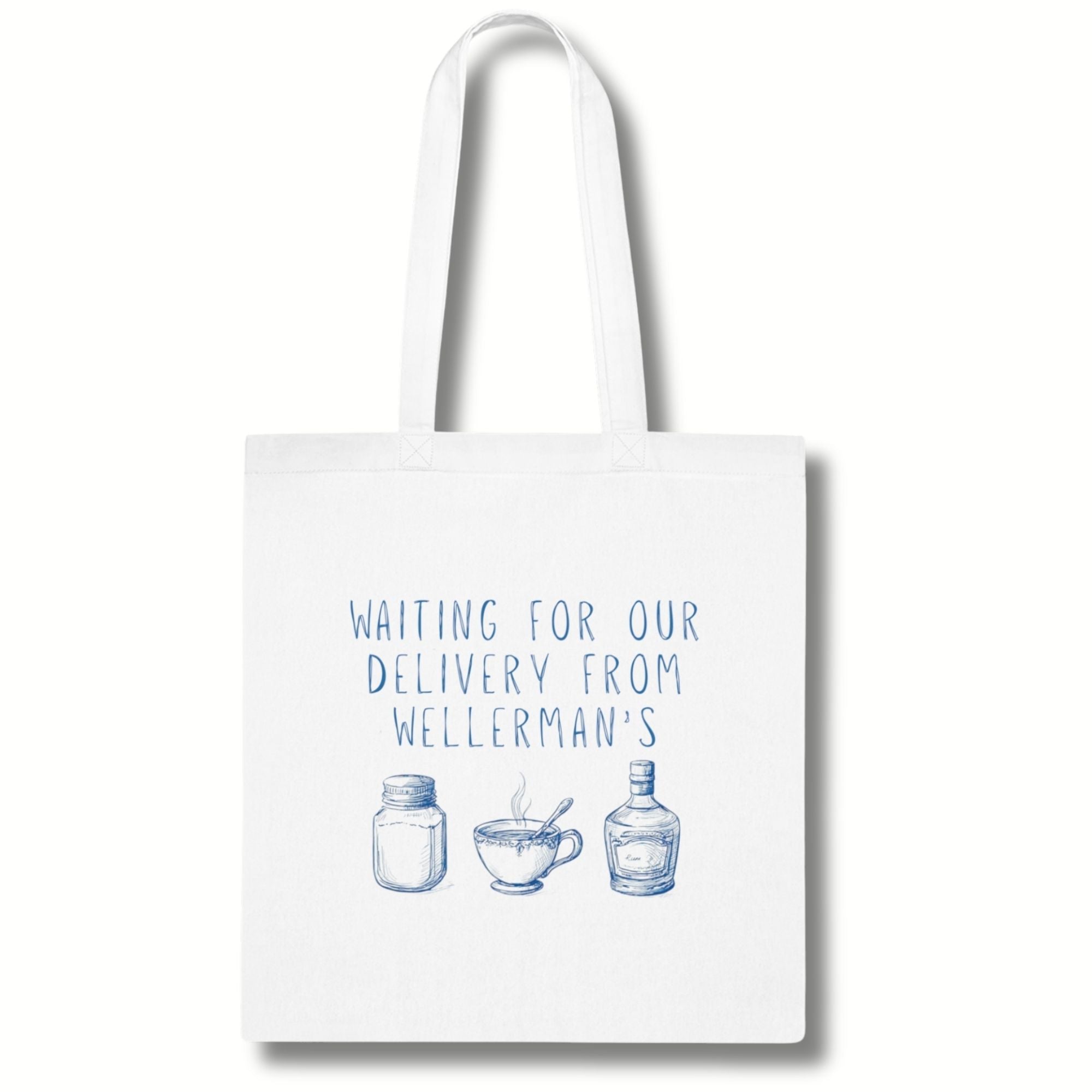‘Waiting for the Wellerman’ Cotton Tote Bag