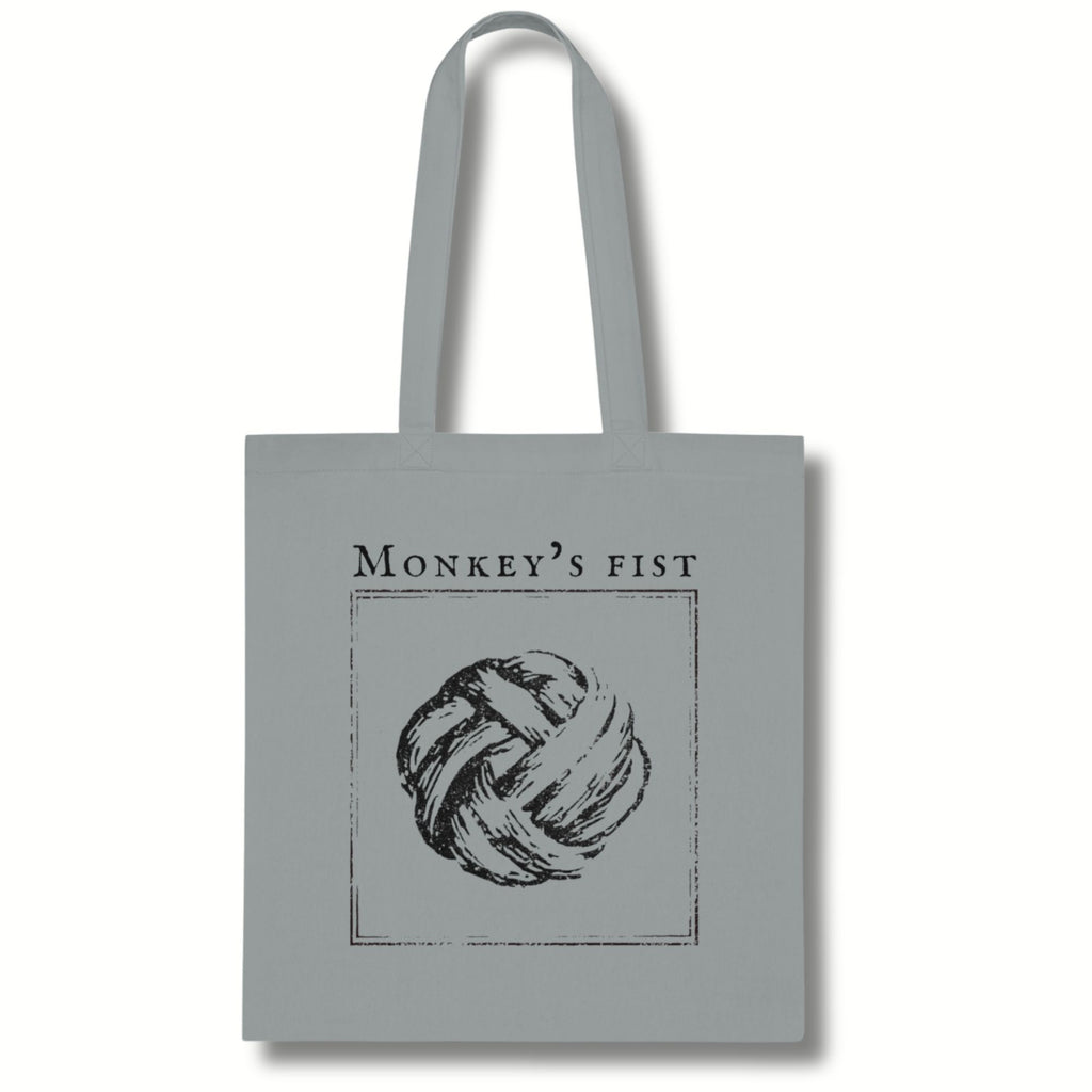 Monkey’s Fist Knot Cotton Tote Bag