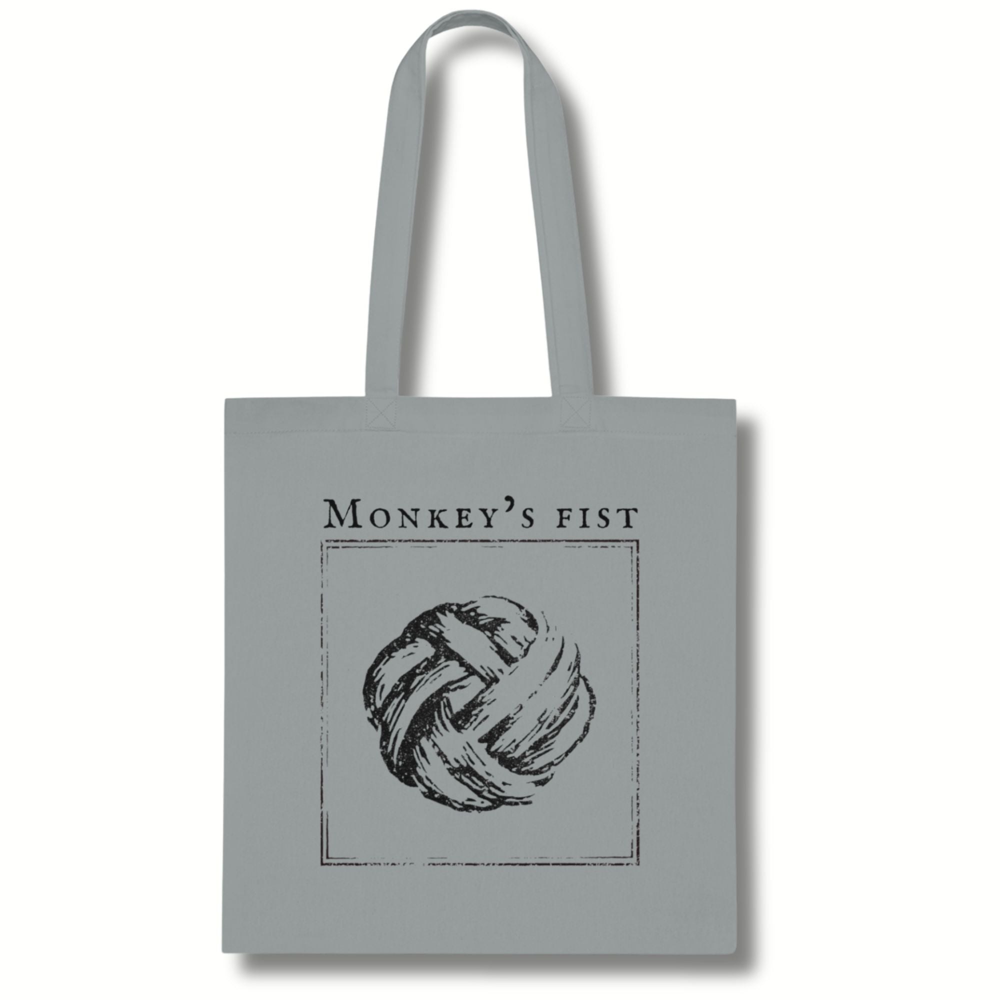 Monkey’s Fist Knot Cotton Tote Bag