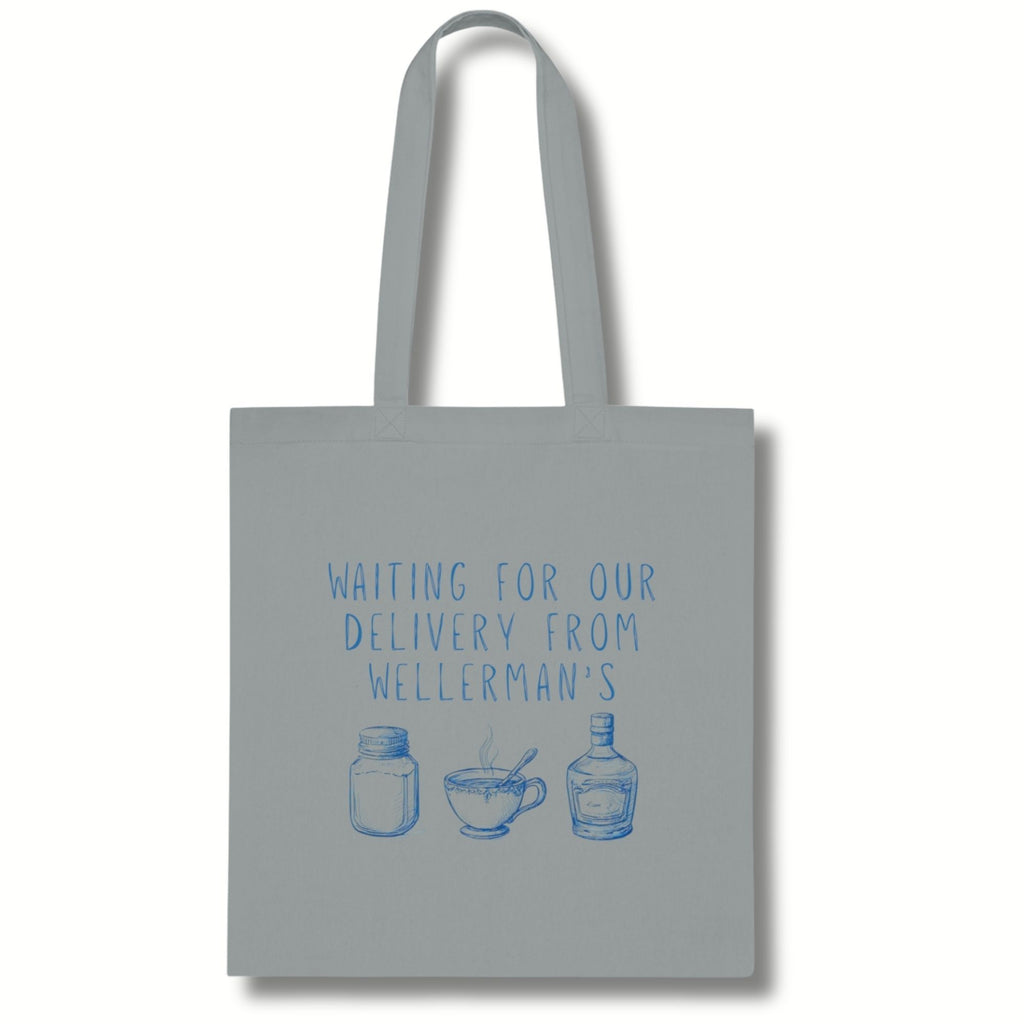 ‘Waiting for the Wellerman’ Cotton Tote Bag