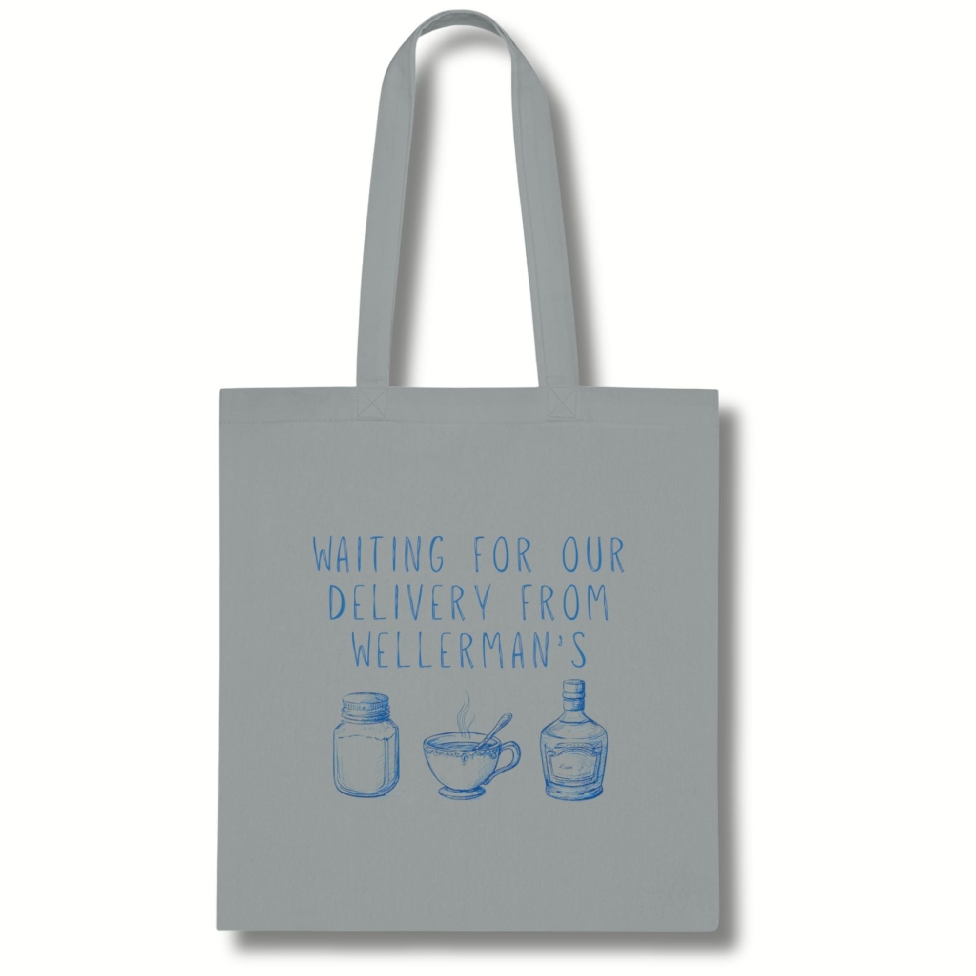 ‘Waiting for the Wellerman’ Cotton Tote Bag