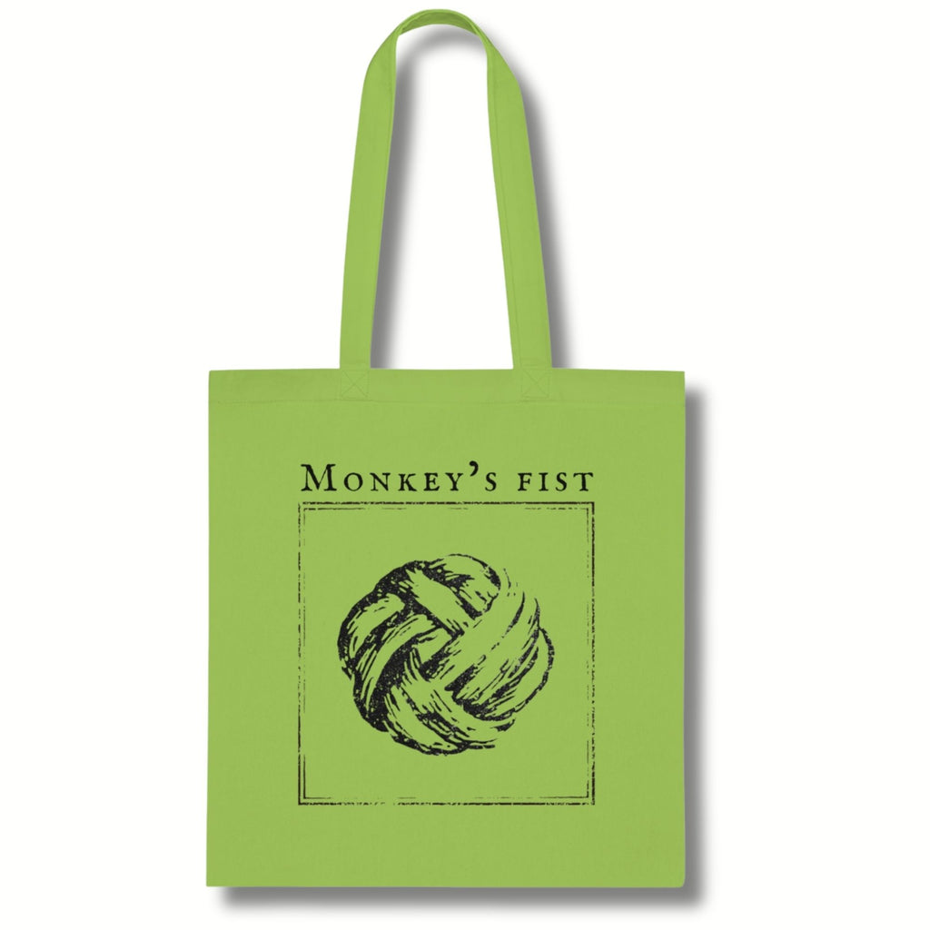 Monkey’s Fist Knot Cotton Tote Bag