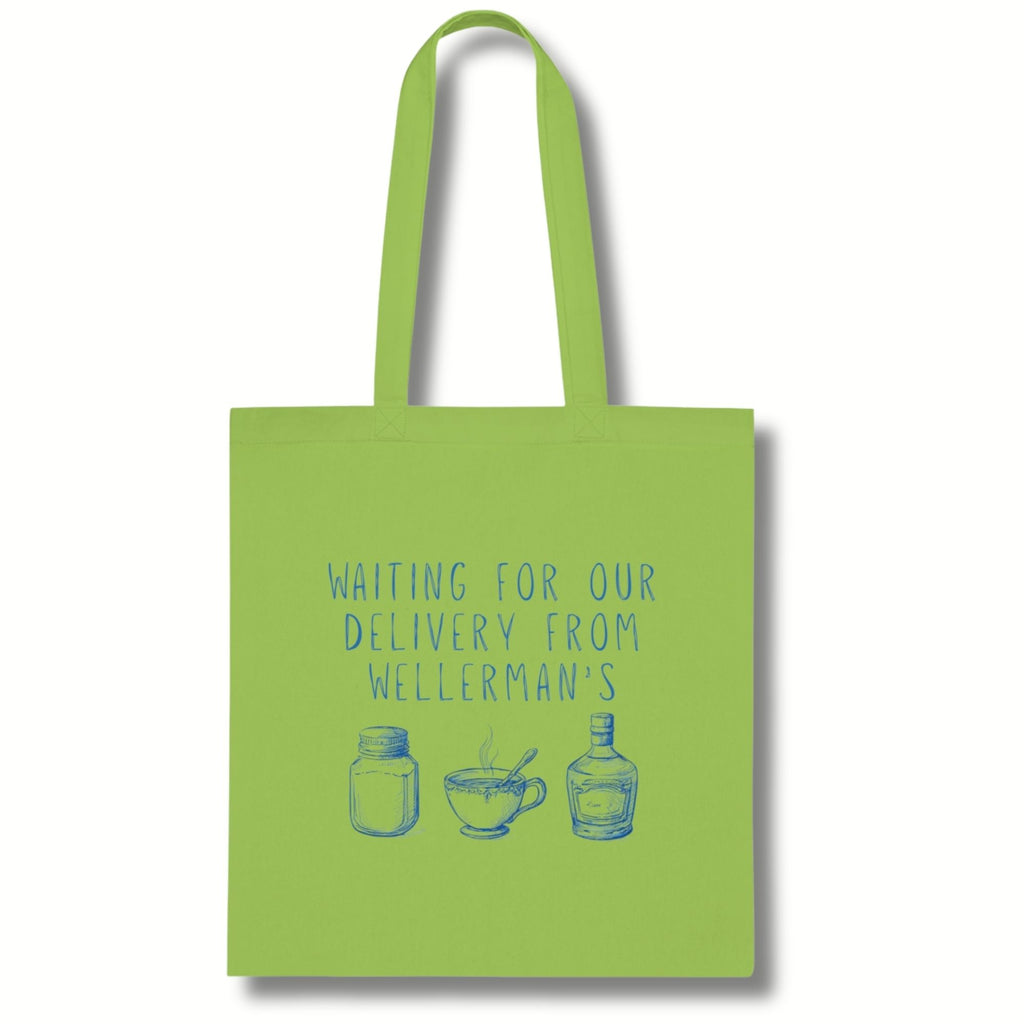 ‘Waiting for the Wellerman’ Cotton Tote Bag