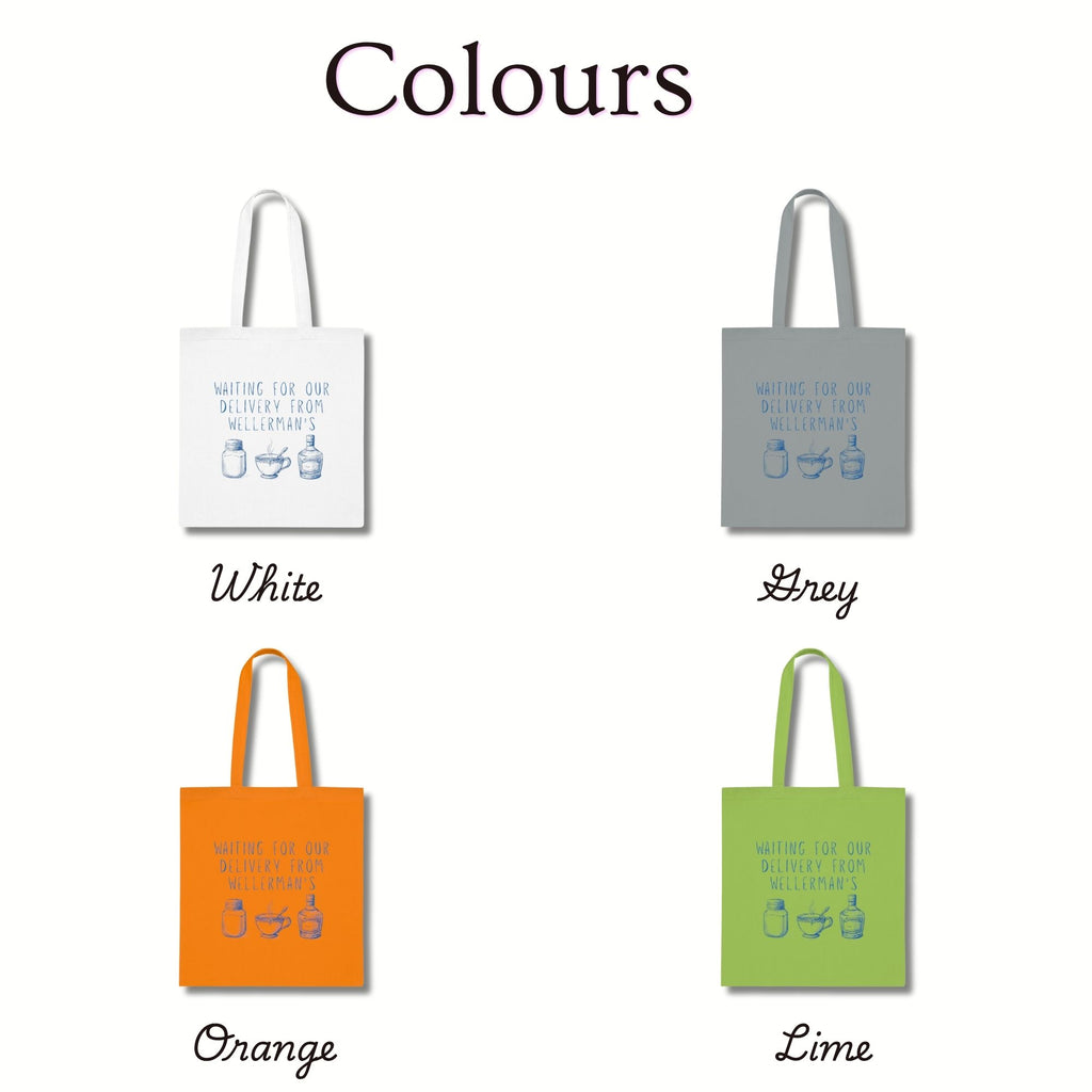 ‘Waiting for the Wellerman’ Cotton Tote Bag