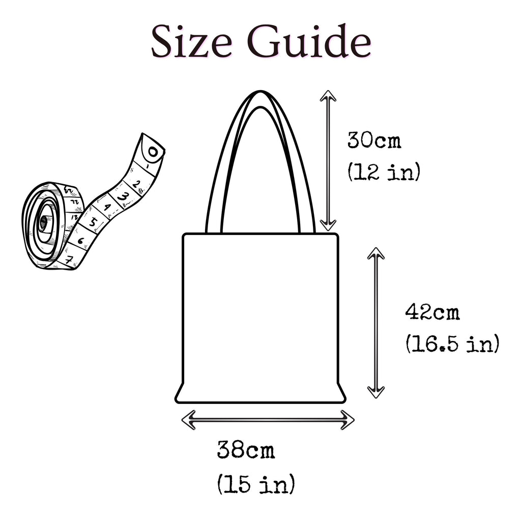 Blackberry Cotton Tote Bag