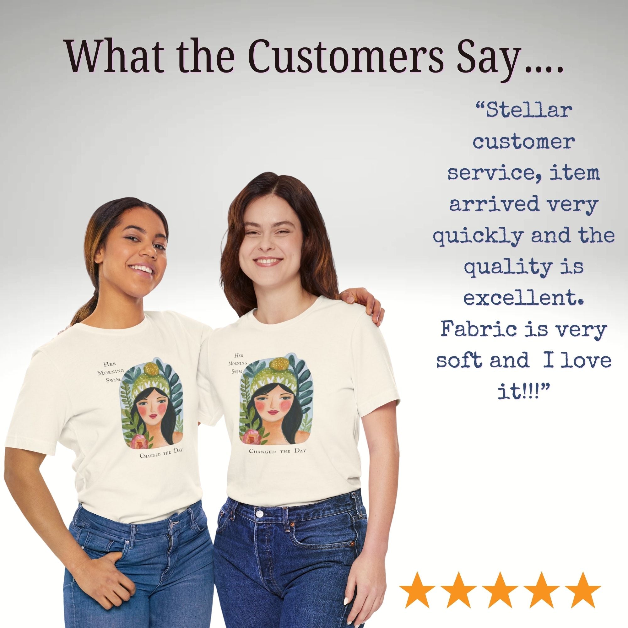 Morning Wild Swim Tee