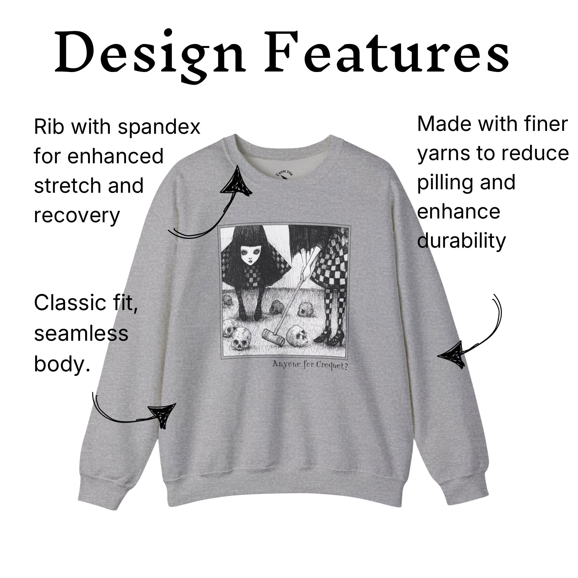 Anyone for Croquet Sweatshirt