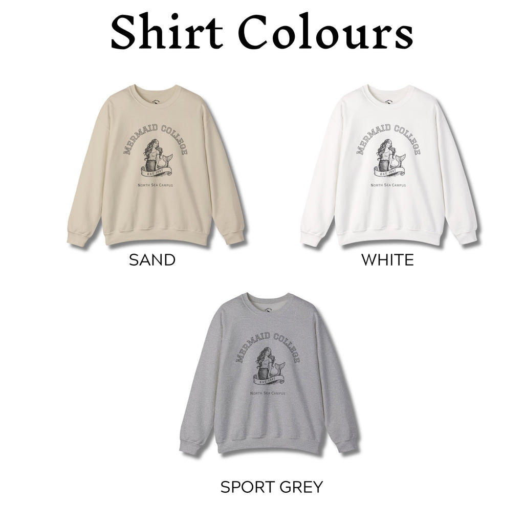 Mermaid Varsity Sweatshirt