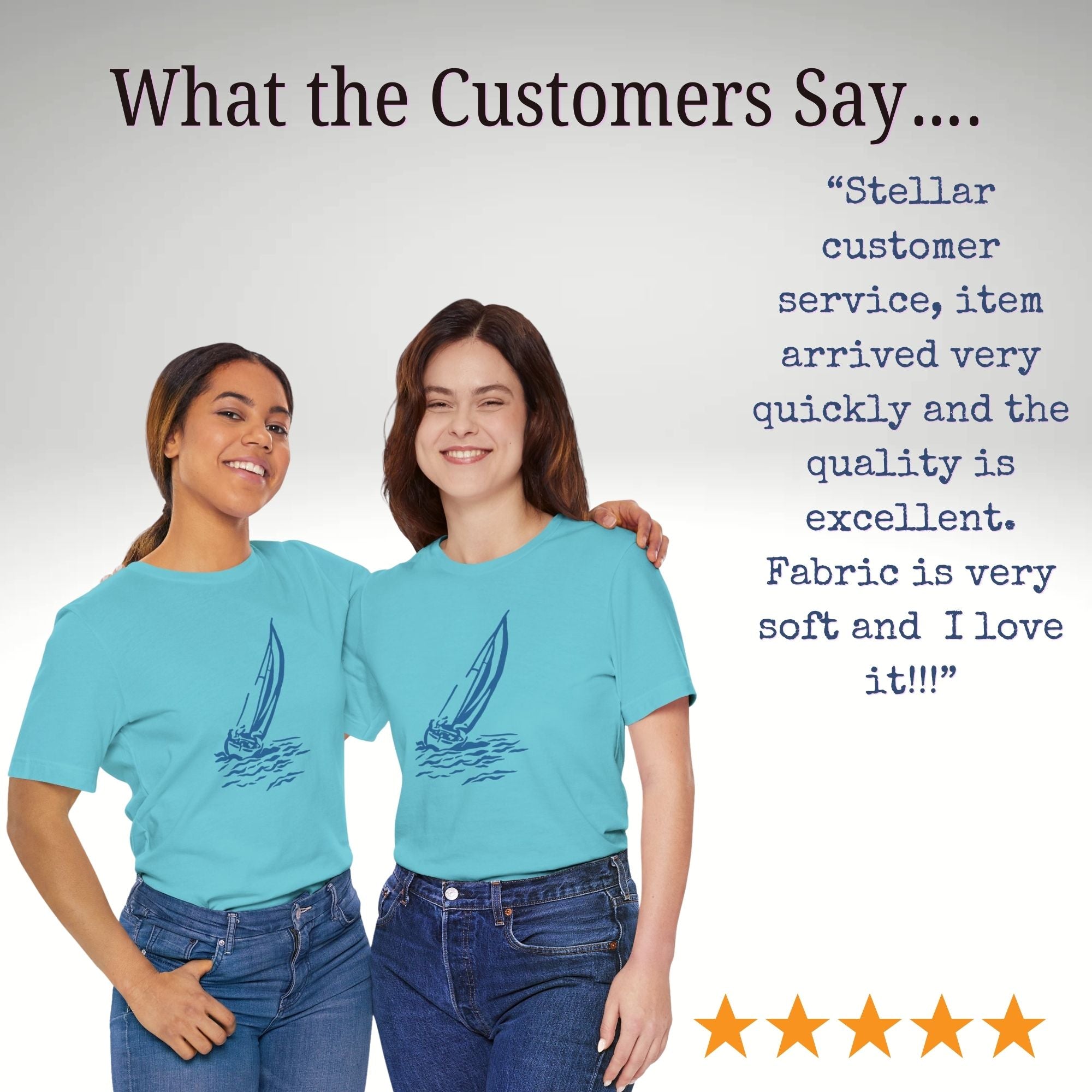 Line Drawn Sailboat Tee