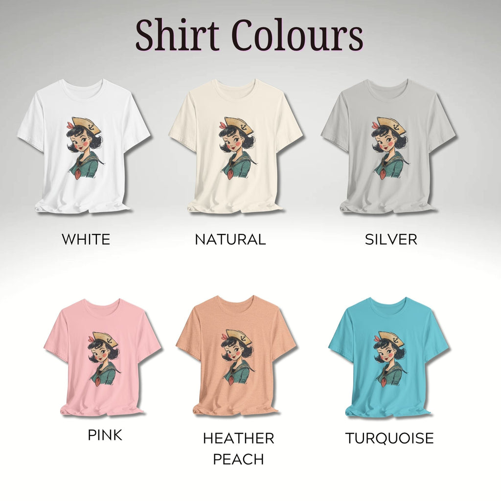 Vintage Sailor Girl Tee