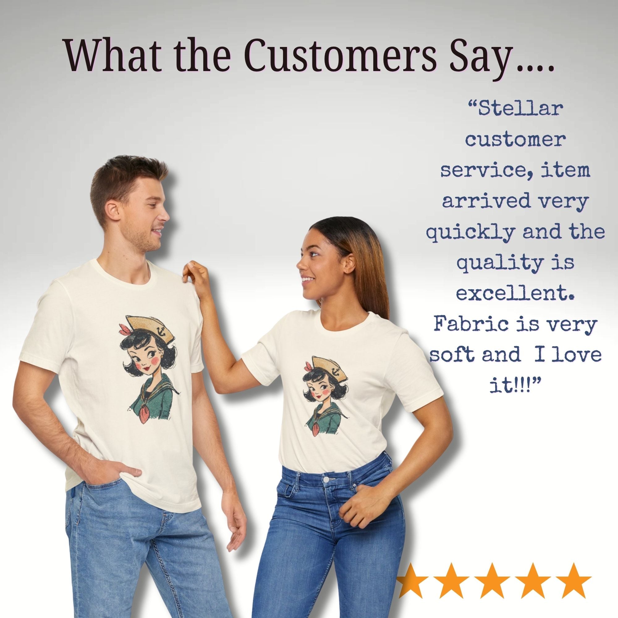 Vintage Sailor Girl Tee