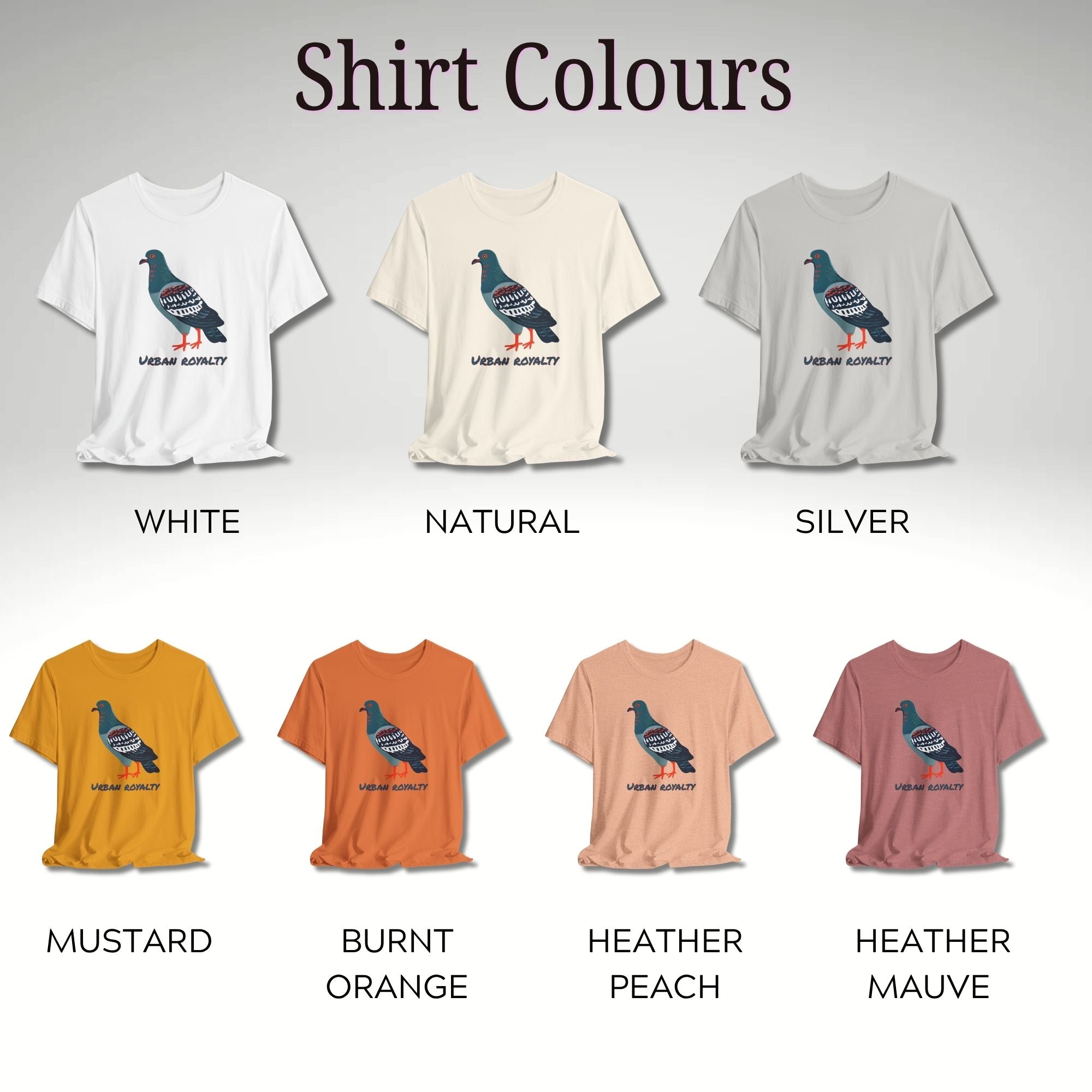 ‘Urban Royalty’ Pigeon Tee