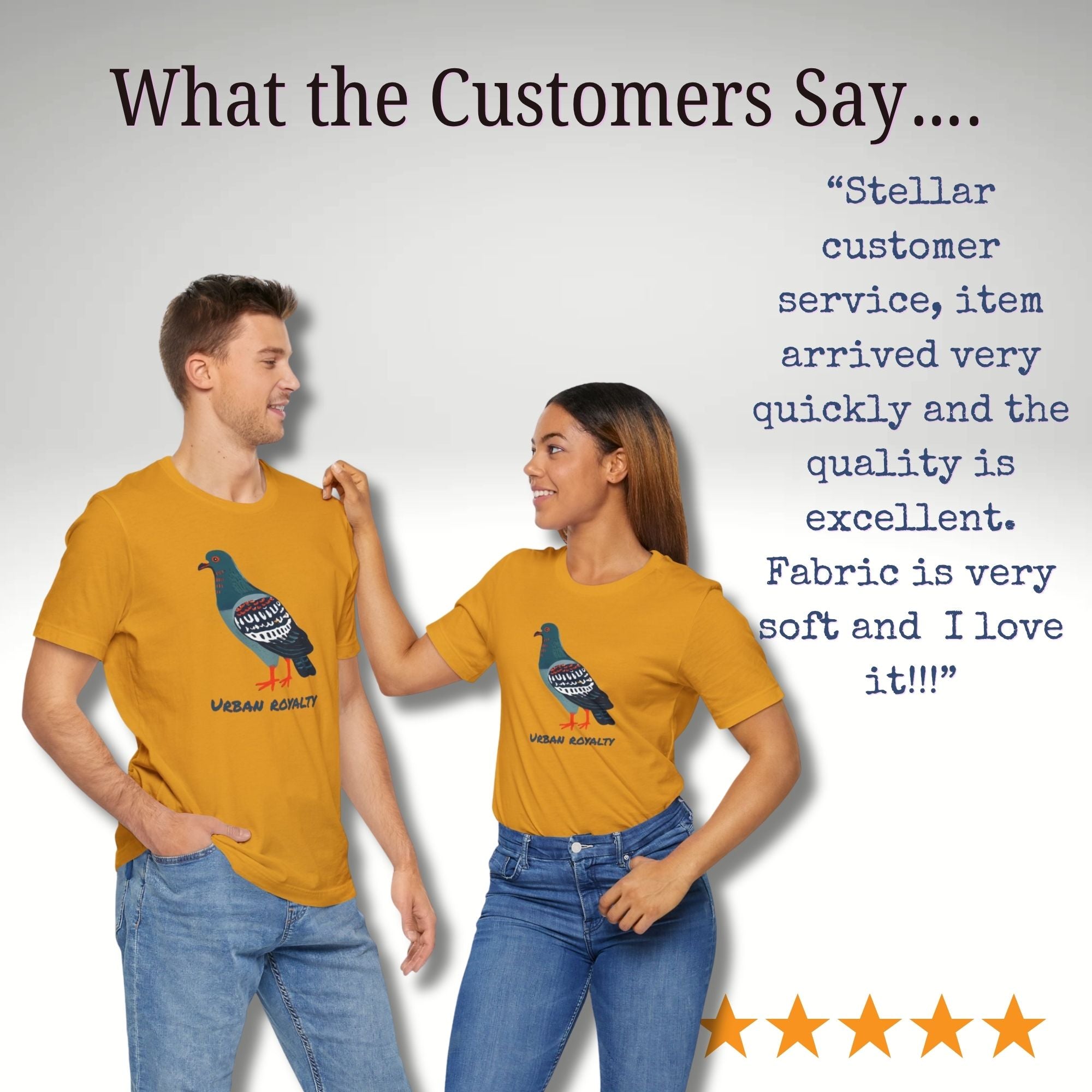 ‘Urban Royalty’ Pigeon Tee