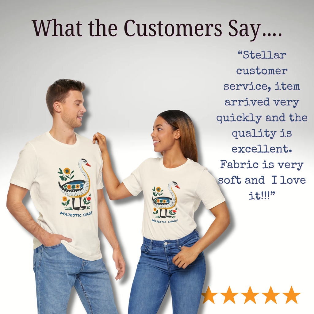 ‘Majestic Chaos’ Swan Tee