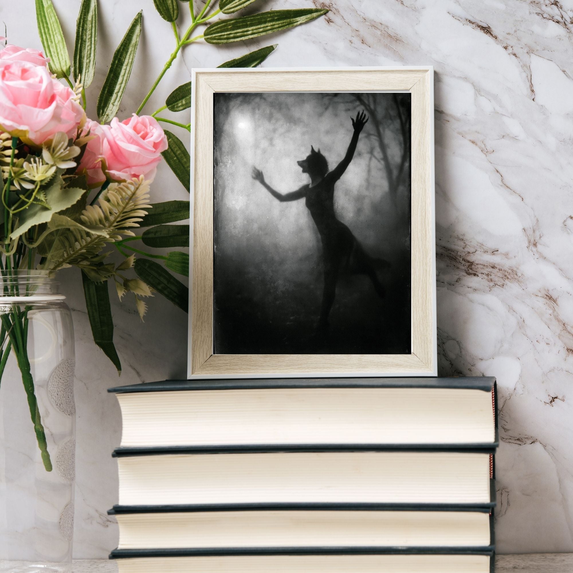 Forest She Wolf Print