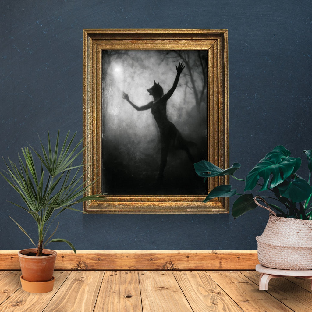 Forest She Wolf Print