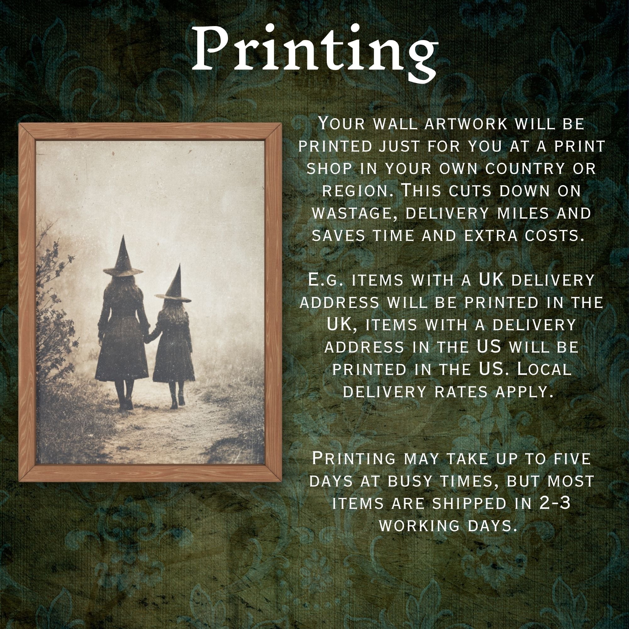The Coven Path Print