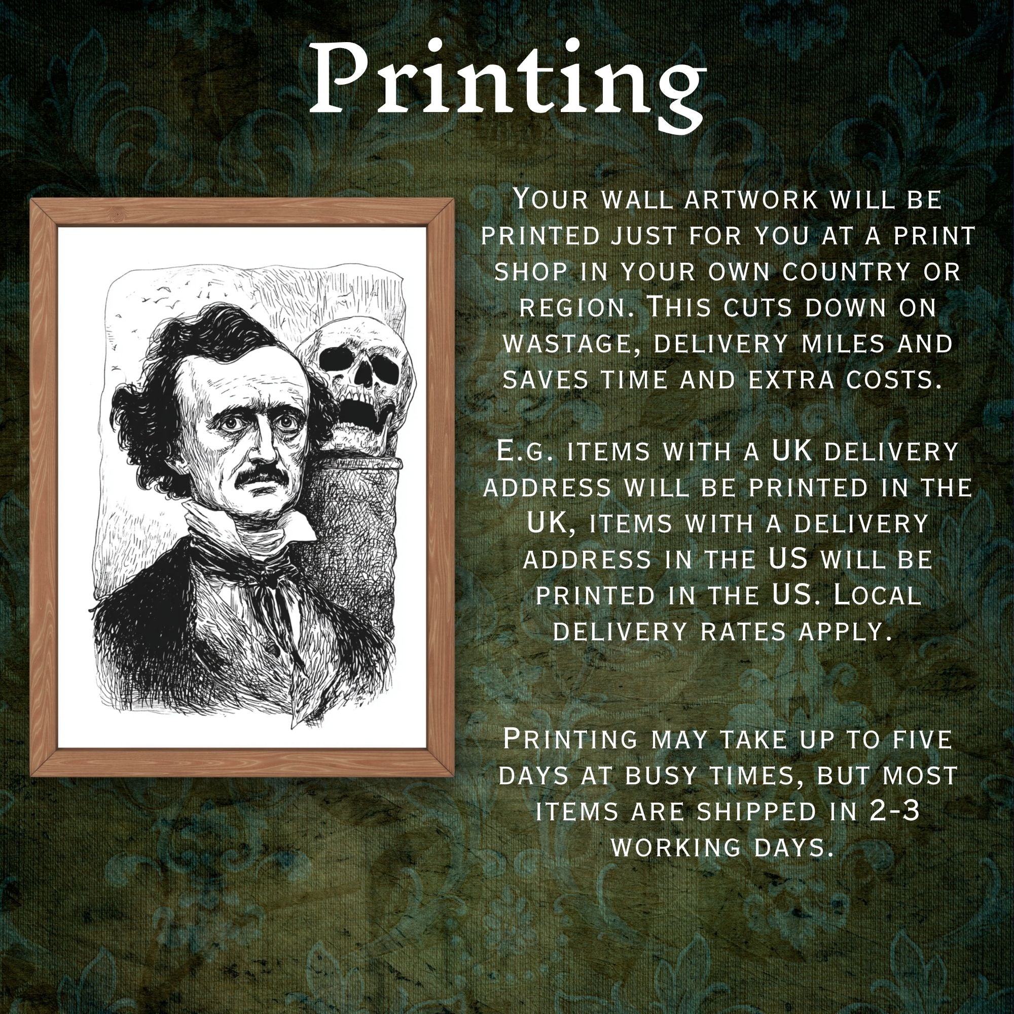 Edgar and Friend Print
