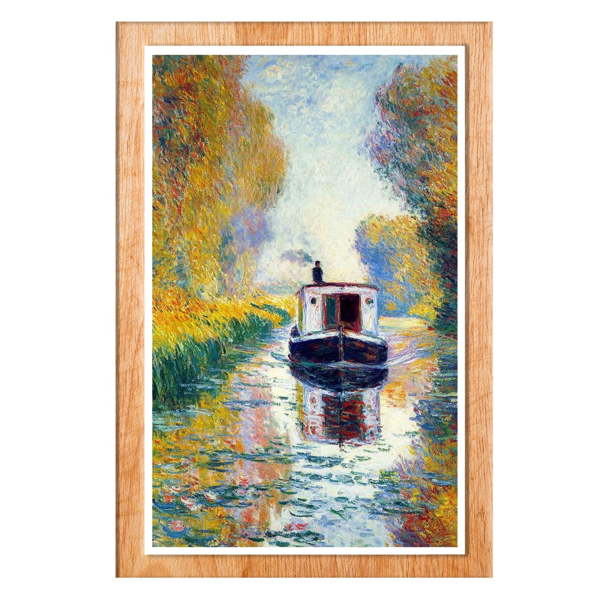 Impressionist Narrowboat Wall Art