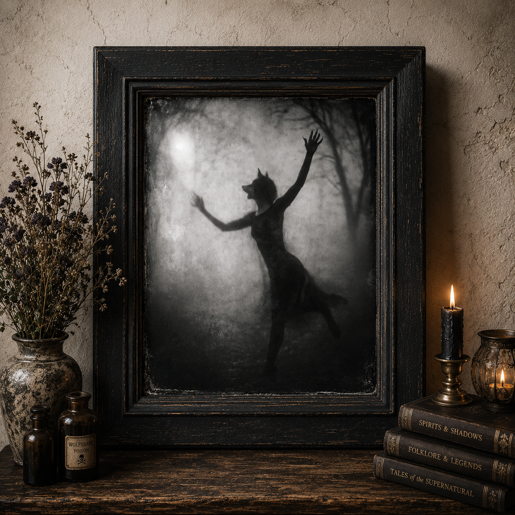 Forest She Wolf Print