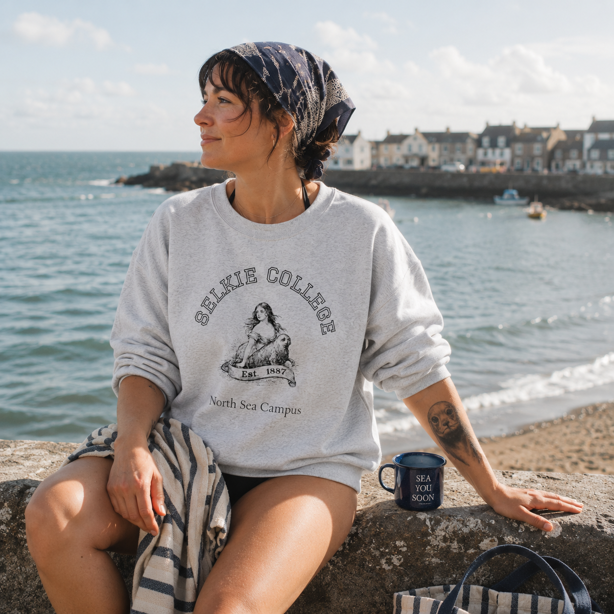 Selkie Varsity Sweatshirt