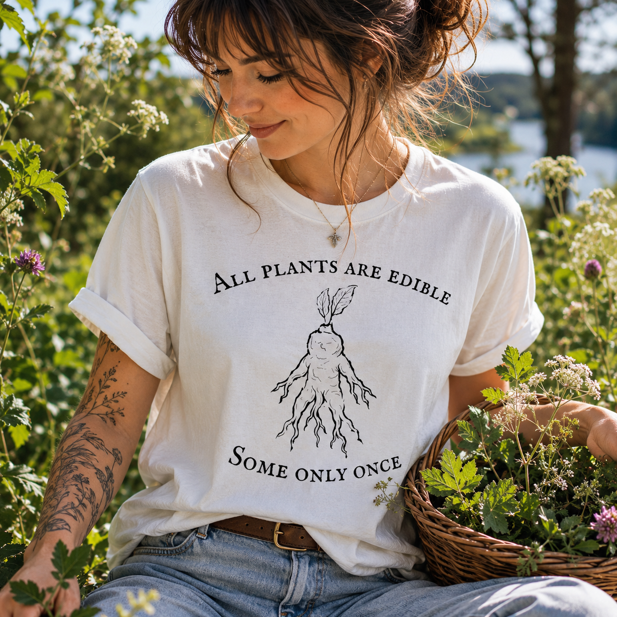 All Plants are Edible Tee