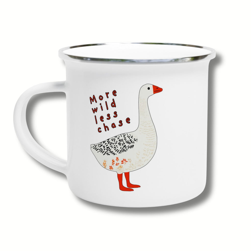 Custom Wild Goose Enamel Mug
