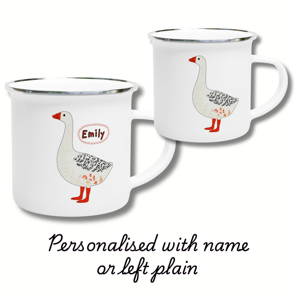 Custom Wild Goose Enamel Mug