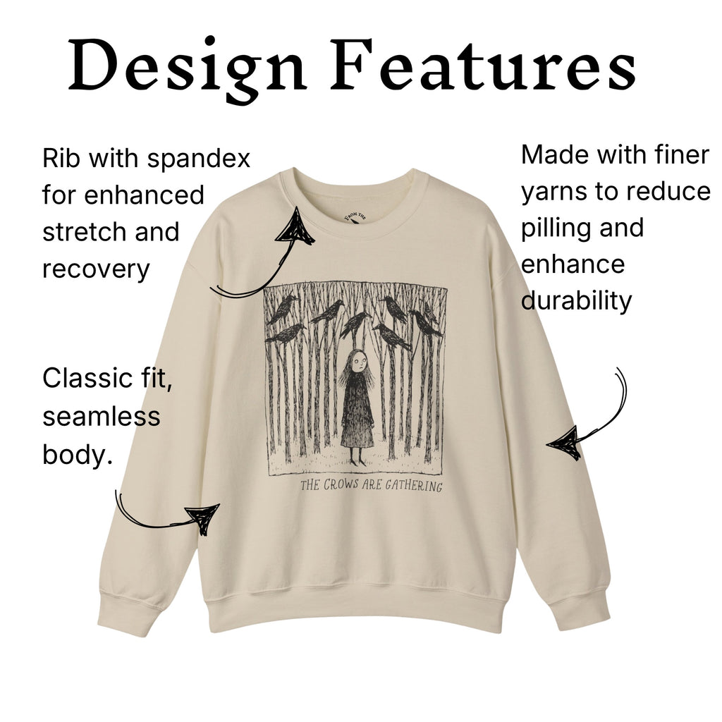 The Crows are Gathering Sweatshirt