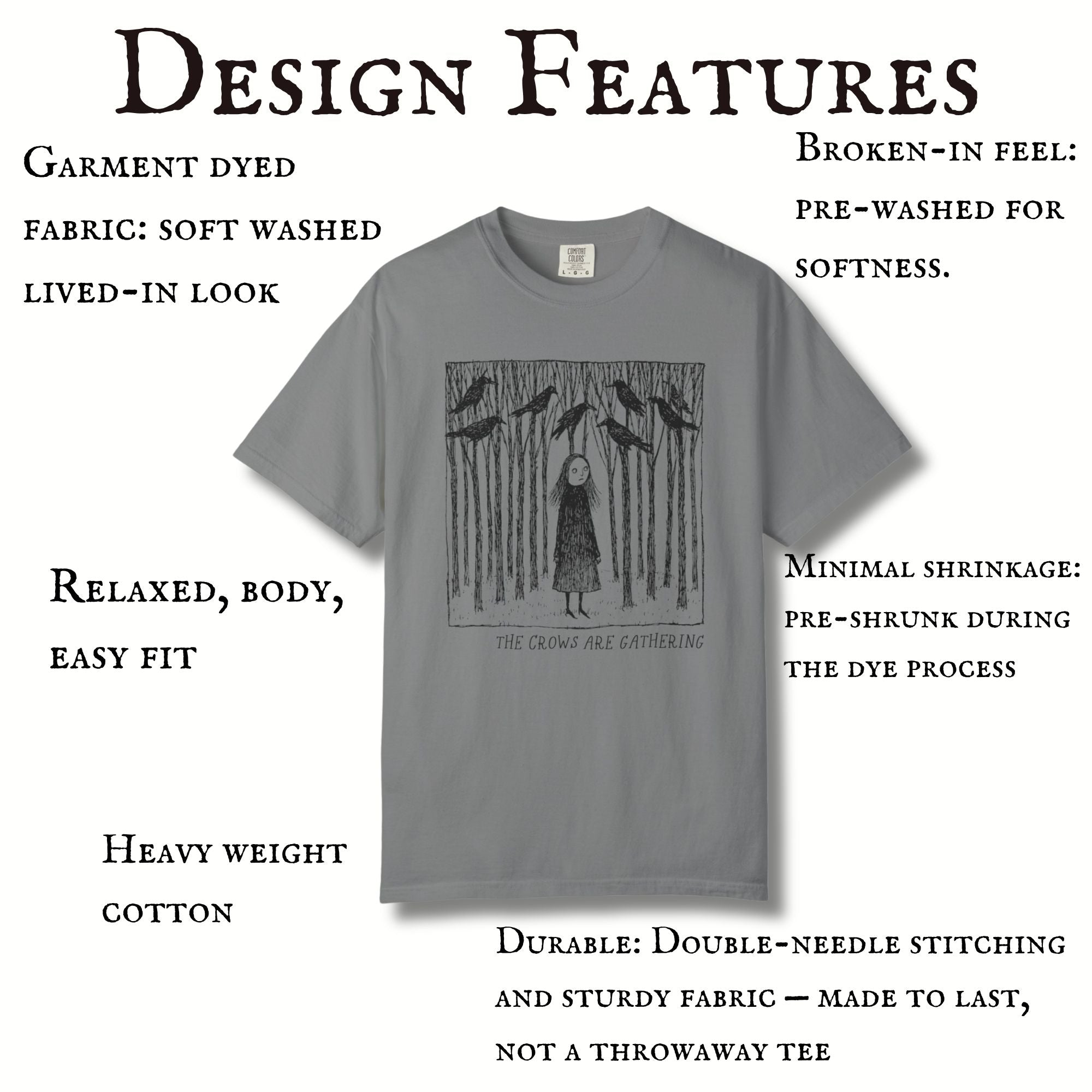 The Crows are Gathering Tee