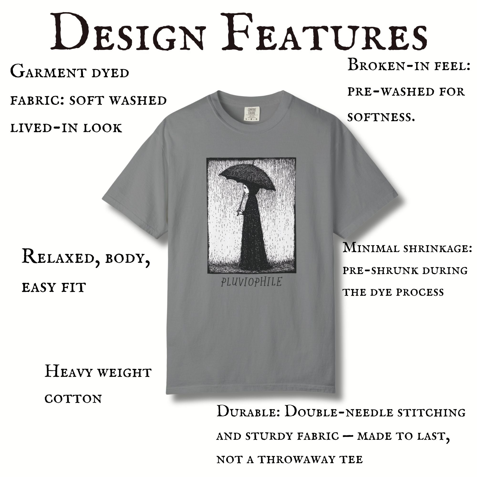 Pluviophile Tee