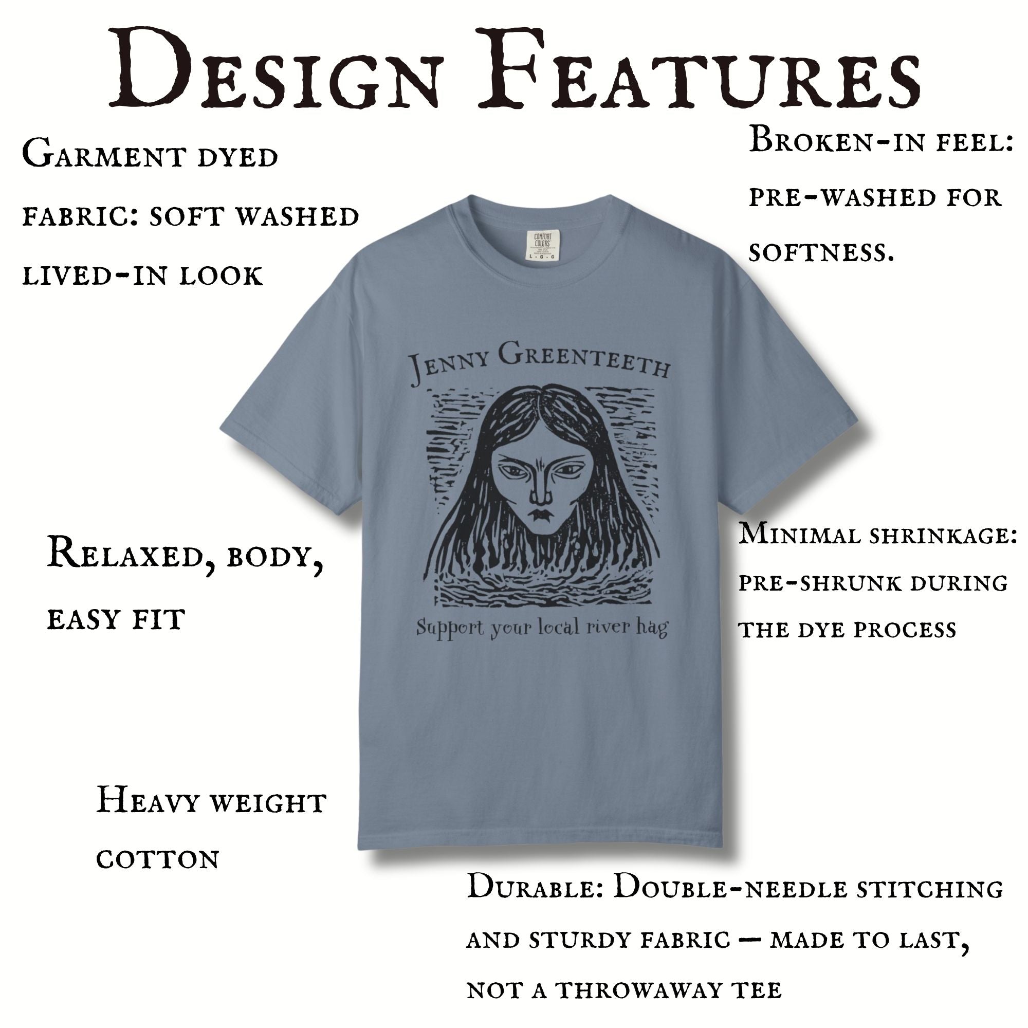 Jenny Greenteeth River Hag Tee