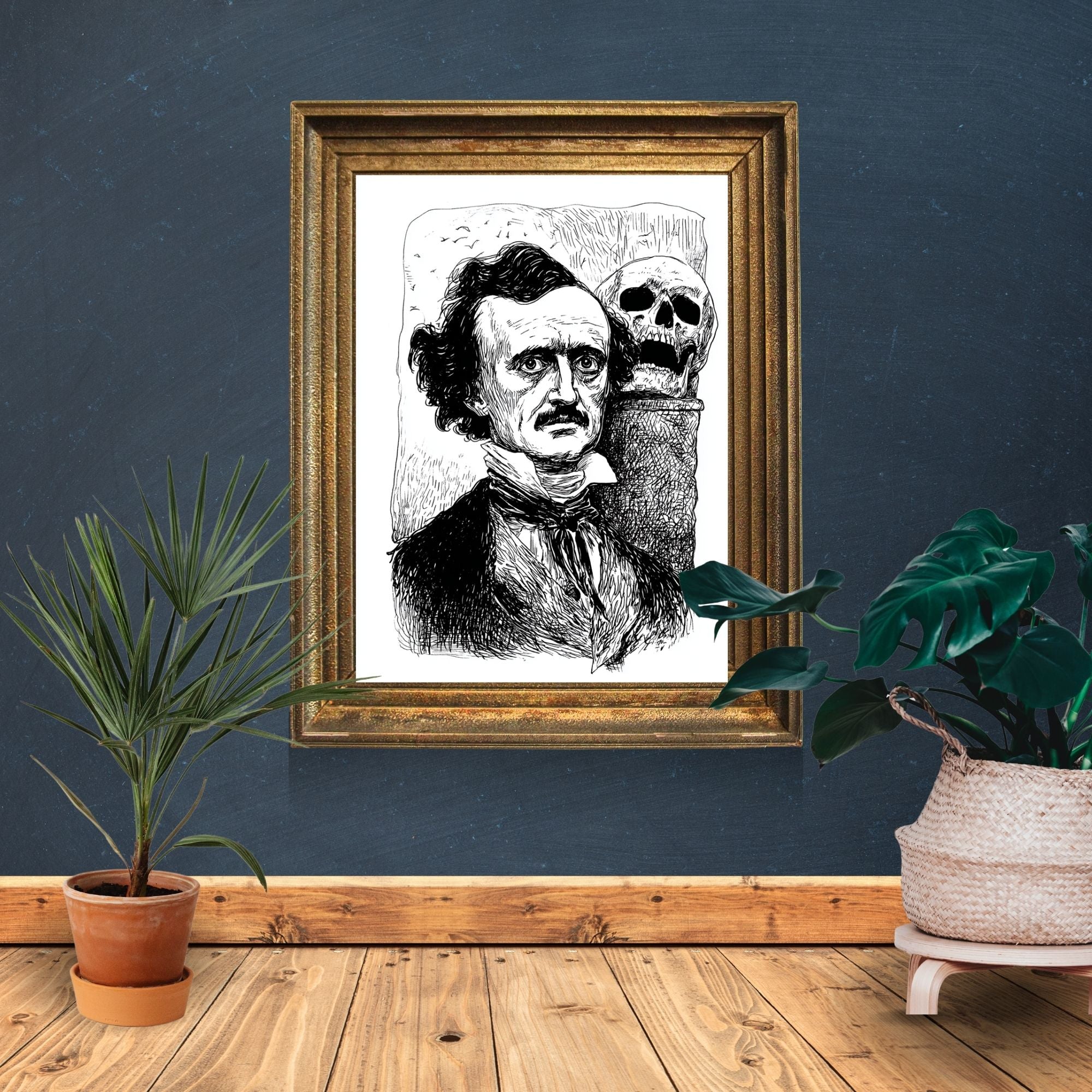 Edgar and Friend Print