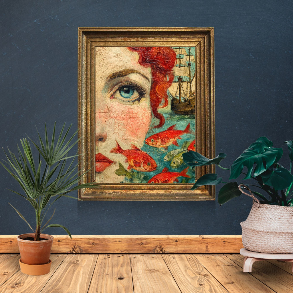 The Siren’s Gaze Mermaid Print