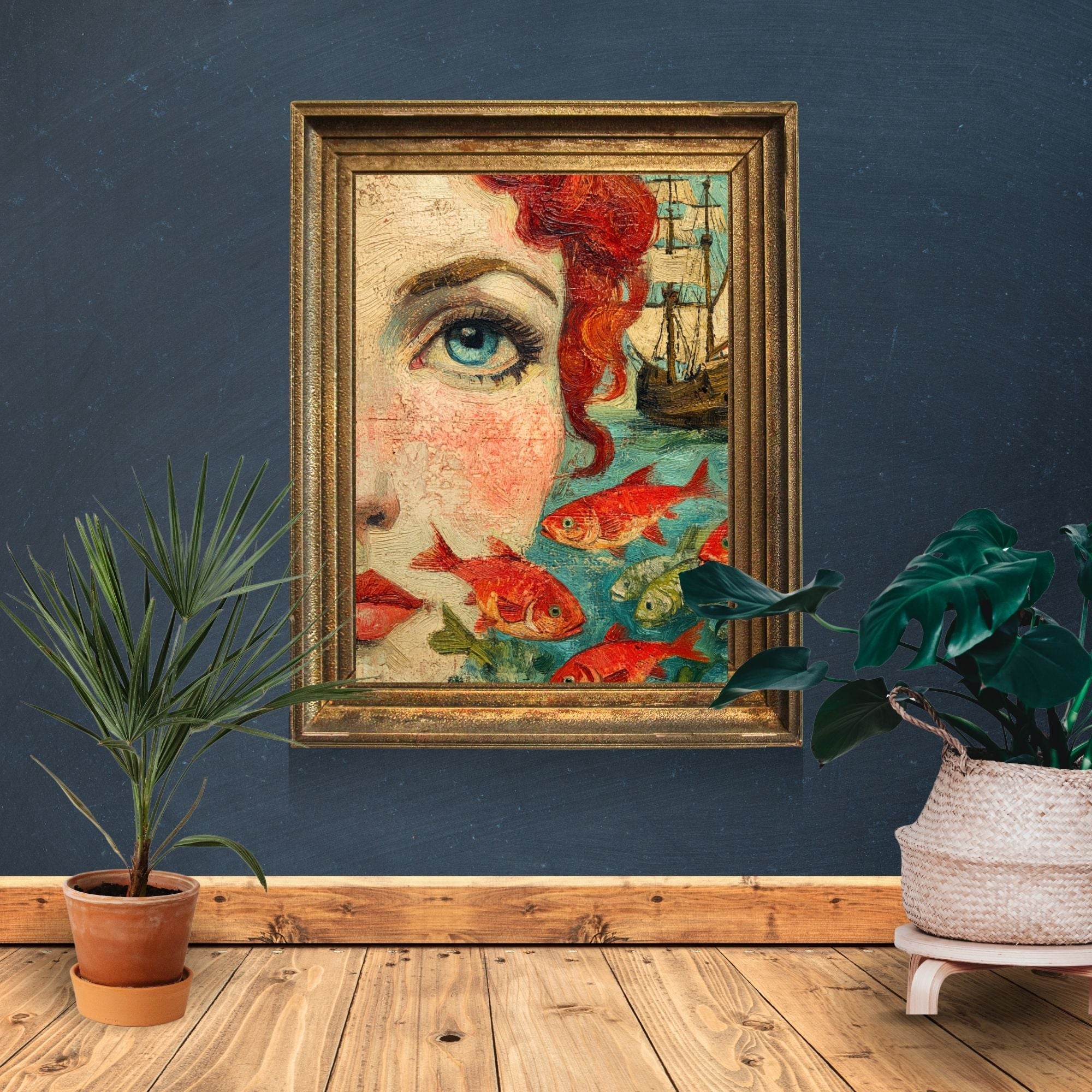 The Siren’s Gaze Mermaid Print