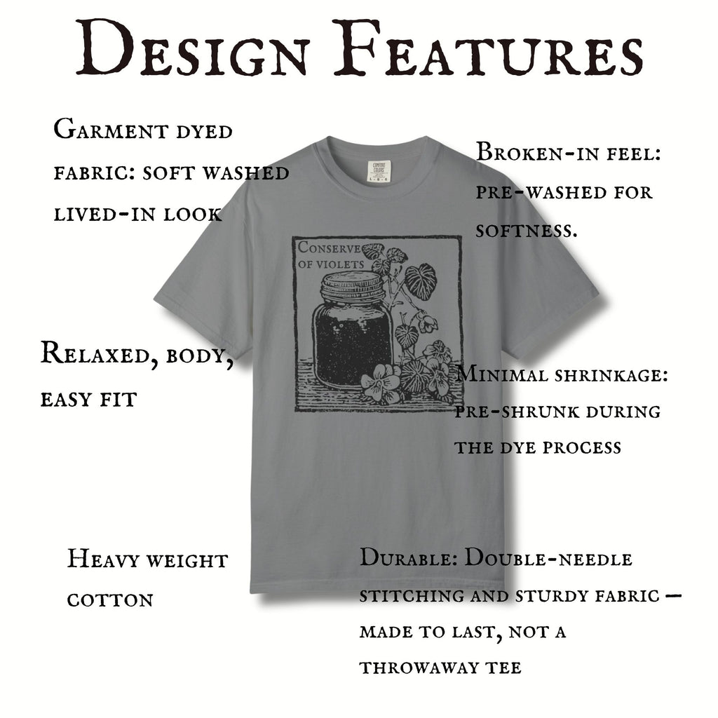 Conserve of Violets Tee