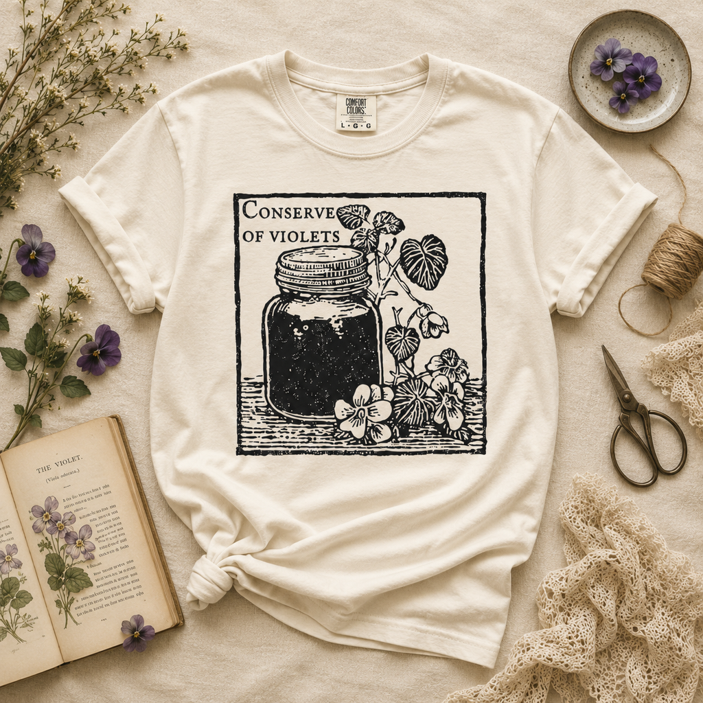 Conserve of Violets Tee
