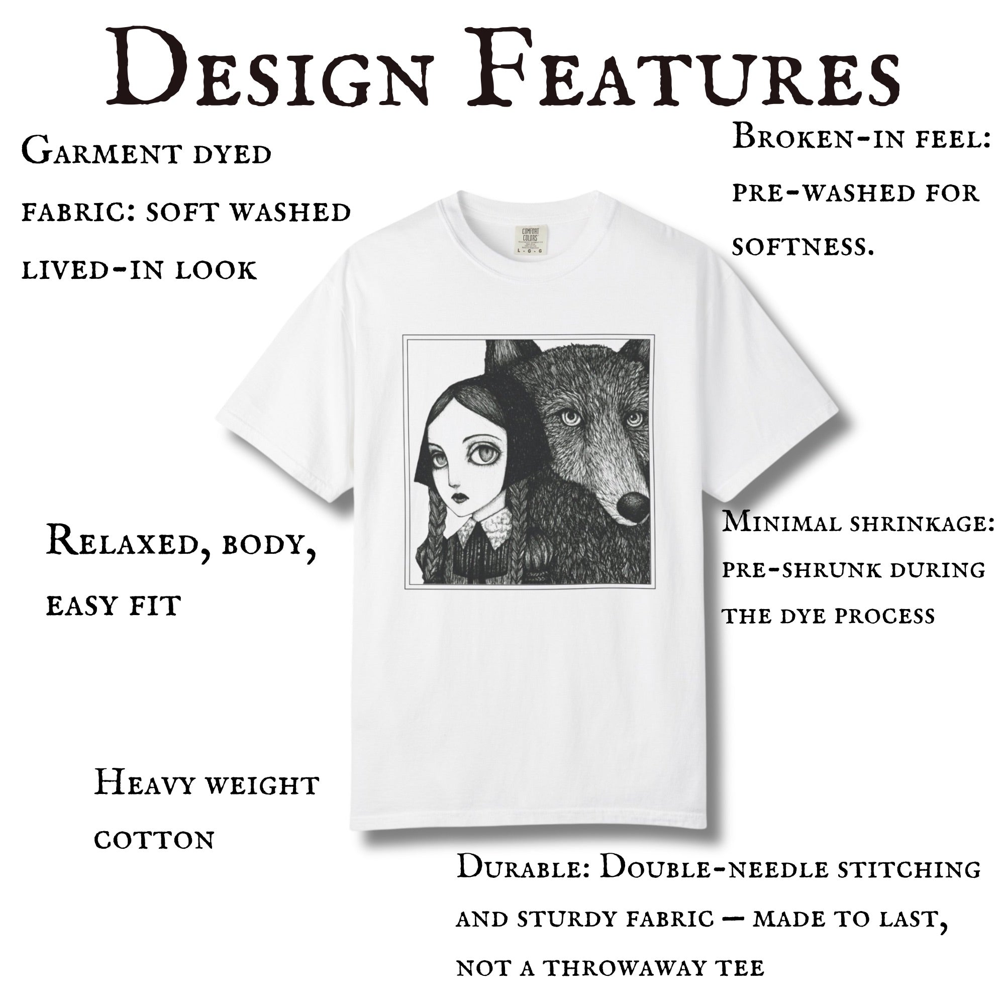 The Wolf and I Tee