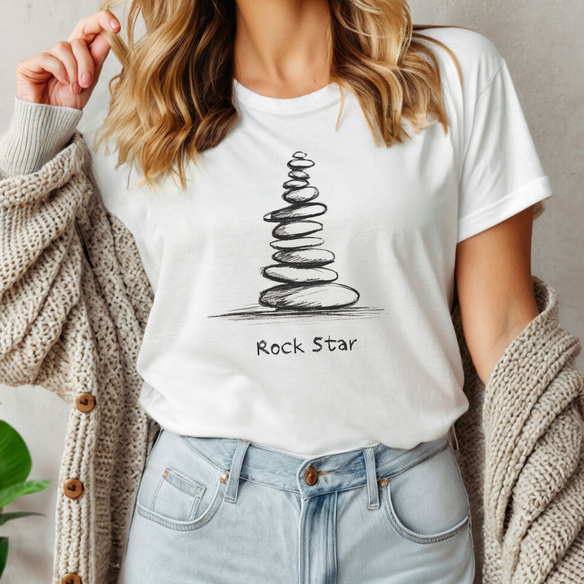 Stone Stack Rock Star Tee
