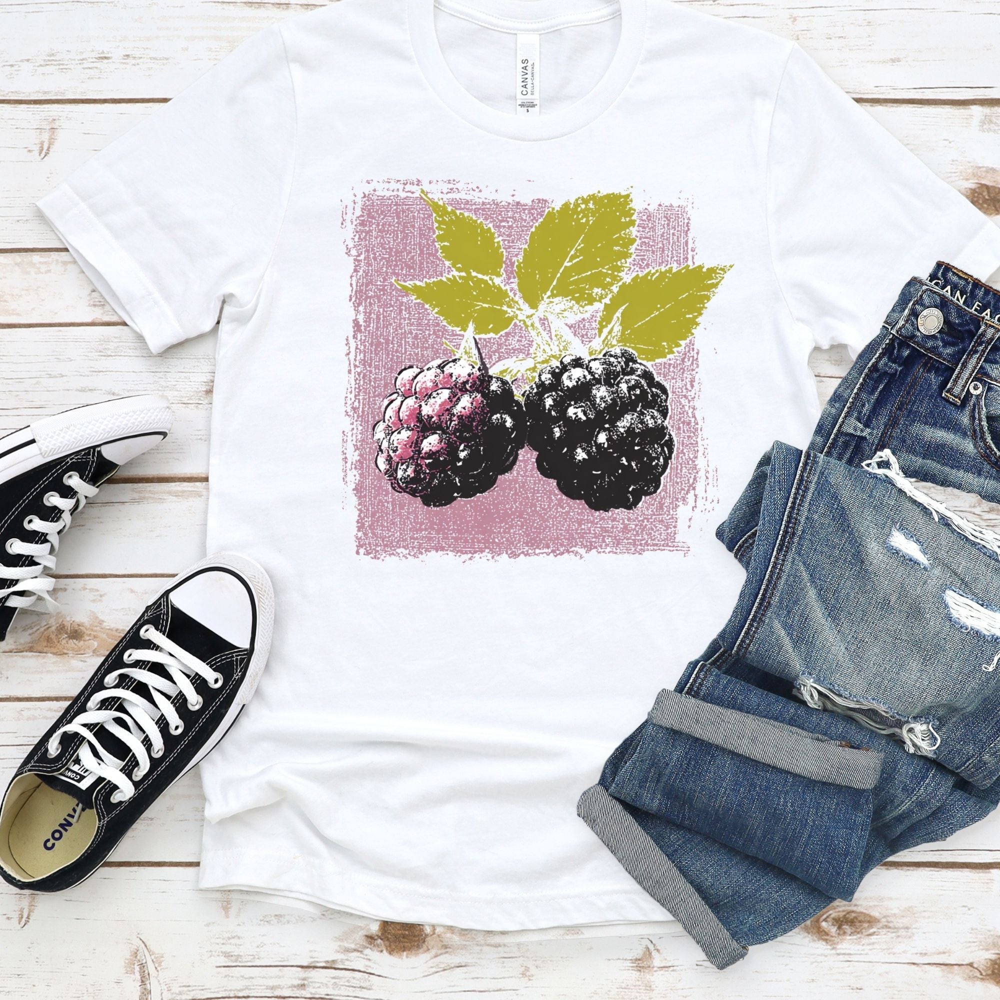 Blackberry Foragers Tee
