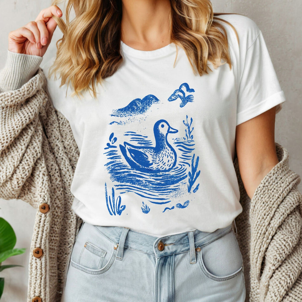 Rustic Print Duck Tee