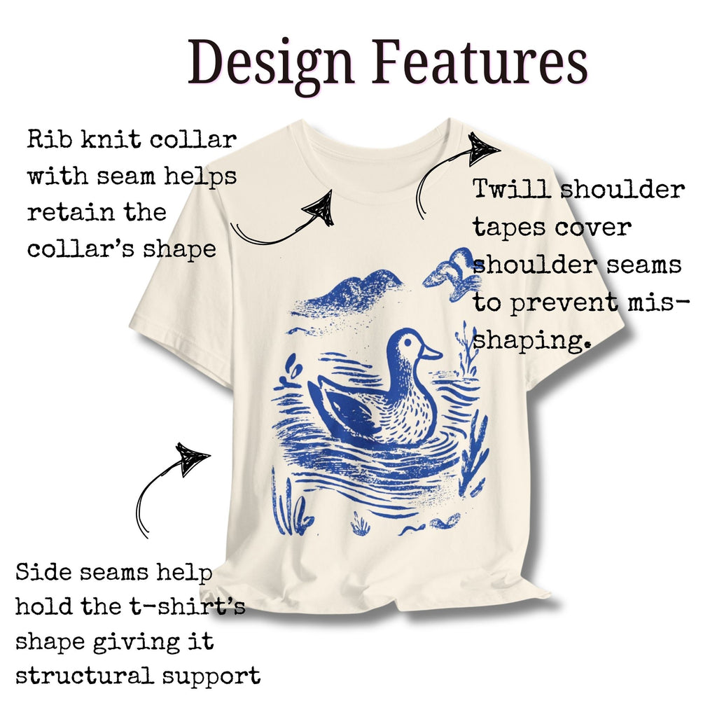 Rustic Print Duck Tee