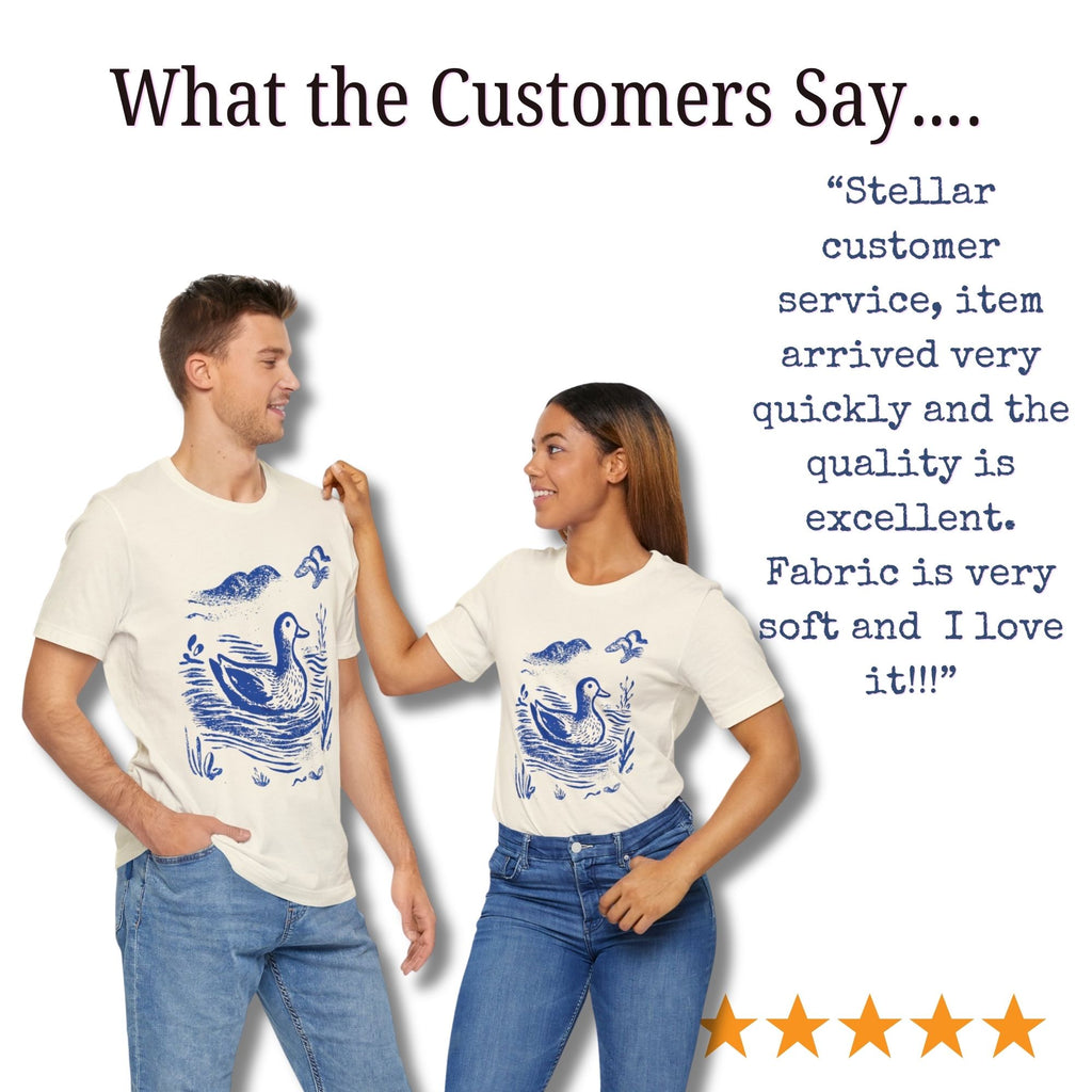 Rustic Print Duck Tee