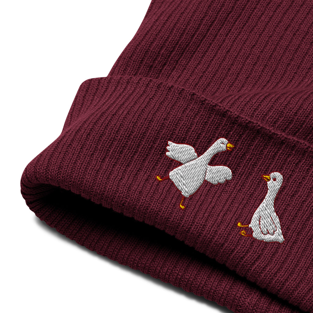 The Creek Geese Organic Cotton Beanie